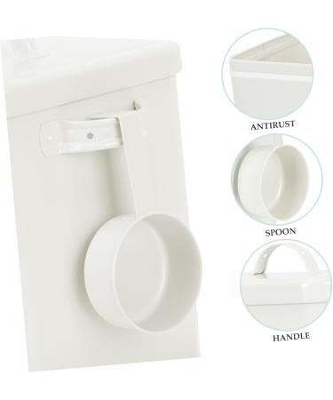 Didiseaon 2pcs Box Refillable Containers Laundry Holder Condensate Beads Bucket Dispenser Iron White 1 count (Pack of 1) Whitex2pcs - Buy Online on GoSupps.com