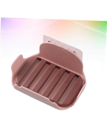 Ciieeo 4 Pcs Soap Draining Holder Punch Free Soap Dish Shopping Basket Soap Dish Holder Soap Holder Chinese Liquor Soap Rack No Punching Soap Stand Decanter Suction Wall Drain Rack Red - Buy Online on GoSupps.com