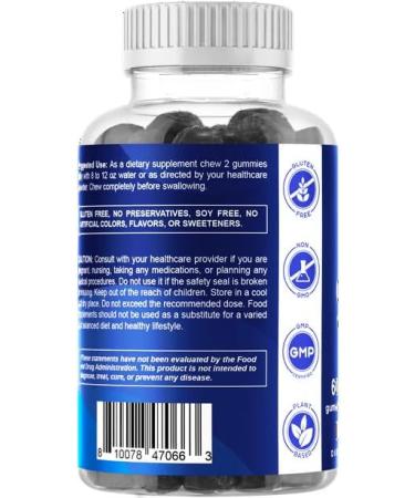 IKJ Iron Gummies Supplement for Women & Men - 60 Vegan Gummies - 20mg Serving with Vitamin C for Great Taste - Buy Online on GoSupps.com