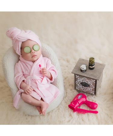 Isaken Newborn Baby Photo Costume | Baby Bathrobe Towel Hood Set | 0-3 Months | Perfect for Photoshoots & Bath Time - Buy Online on GoSupps.com