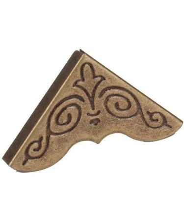 20pcs Bronze Metal Book Corner Guards - Scrapbook & Photo Album Decoration - Buy Online on GoSupps.com