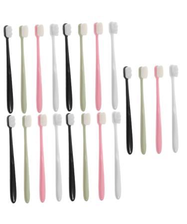 ABOOFAN 20 Pcs Soft Toothbrush Cleaning Brush Folding PP Pregnant Woman