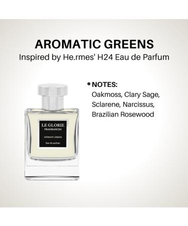 Inspired by He.rmes H24 EDP Aromatic Greens Eau de Parfum Long Lasting 12-14 Hours Perfume Spray for Men Unisex All Skin Types Cruelty Free - 0.33 oz 10ml Inspired by He.rmes H24 0.33 Fl Oz (Pack of 1) - Buy Online on GoSupps.com