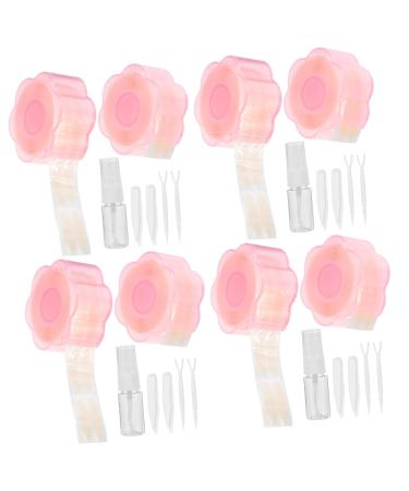 Balacoo 4 Sets Lace Double Eyelid Sticker Invisible Eyelid Tapes Makeup Tape Eyelid Tape for Hooded Eyes Girl Eyelid Tapes Eyelid Strip Girl Stickers Makeup Stickers Make up Cosmetics 5.3x5.3cm