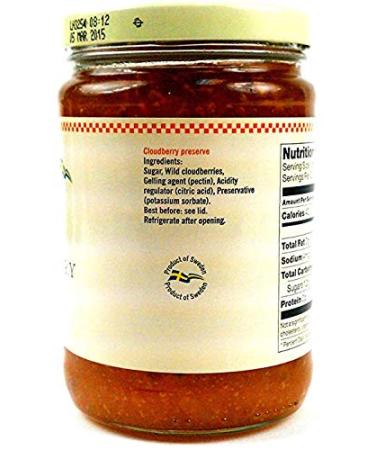 Hafi Swedish Cloudberry Preserves - 14.1 oz Jar | Standard Packaging - Buy Online on GoSupps.com