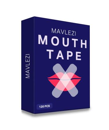 MAVLEZI Mouth Tape for Sleeping 120 PCS Mouth Tape Anti Snoring Devices Mouth Tape for Improved Nose Breathing and Snore Reduction Advanced Soft Hostage Tape for Better Breath Improve Night Sleep