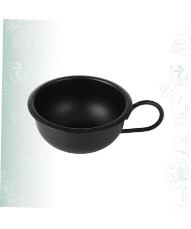 Magiclulu 2-Pack Shaving Bowl Set - Black 9.2cm Cosmetic & Soap Bowls for Men - Perfect for Shaving Foam & Cream - Buy Online on GoSupps.com