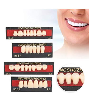 High-Quality Synthetic Resin False Teeth | Dental Prosthesis for Oral Care | Upper & Lower Dental Material - Buy Online on GoSupps.com