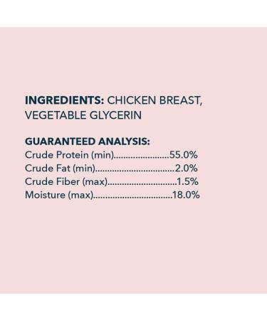 Wag Chewy Whole Muscle American Jerky Dog Treats Chicken - 1lb - Buy Online on GoSupps.com