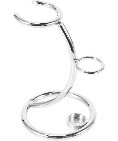 Fegtrty 2X Universal Shaving Brush Stand - Metal Shaving Kit Organizer for Men | Simple and Durable Shaving Brush Holder - International Shipping Available - Buy Online on GoSupps.com