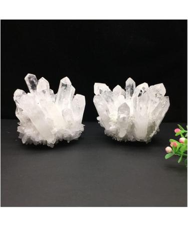 Gift Natural Beautiful White Crystal Cluster Quartz Raw Ore Home Decor Crafts Ornaments Specimens for Healing Crystals (Size : 600-700g) - Buy Online on GoSupps.com