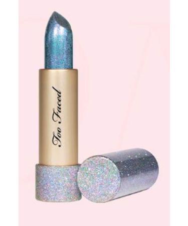 Too Faced TOO FACED Throwback Lipstick - Cheers to 20 Years Collection Bionic - Iridescent Aqua Sterling with Changing Glitter