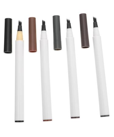Beavorty Eyebrows 4pcs Pencil Make Up Four-head Beauty Tool Pens Eyebrow Supplies Waterproof Anti-perspiration Women