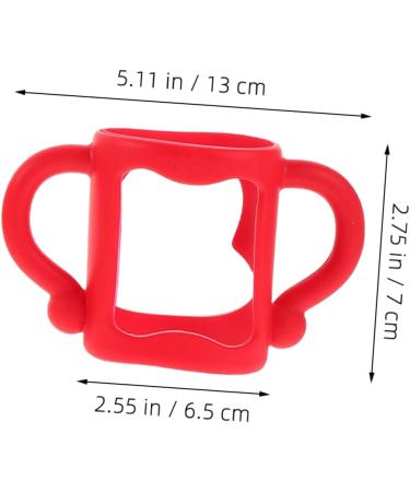 Vaguelly 10 Pcs Silicone Bottle Handle Bottle Handles Bottle Grip Newborn Bottle Handle Silicone Bottle Grip Newborn Bottle Grip Wide Mouth Silica Gel Milk 13.00X7.00X6.50CMx5pcs Assorted Colorx5pcs - Buy Online on GoSupps.com
