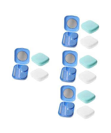 Gatuida 12 sentences contact lens container travel lens case travel set for women small organizer for contact lenses exquisite contact lens holder portable bracket colored contact lenses pp