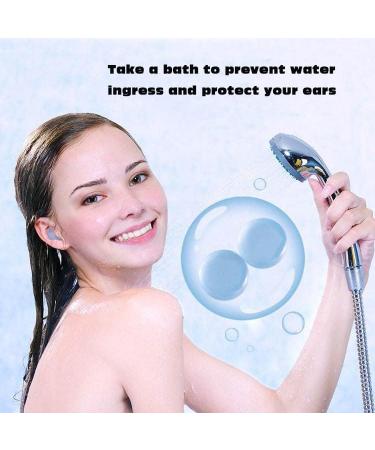 8 Pairs Silicone Sludge Earplugs - Soft Comfortable Reusable Waterproof Noise Suppression for Swimming Running Sleeping & Traveling - Buy Online on GoSupps.com