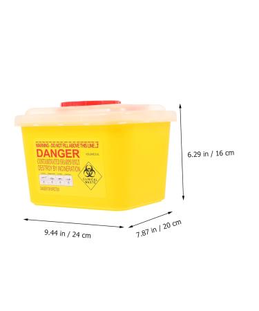 Recycling Box Cutter Blades Storage | Sharp Needles Waste Container | Durable ABS Blade Case - Buy Online on GoSupps.com