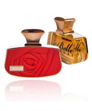 Al Haramain Belle Rouge - Arabian Perfume for Women - Long Lasting Perfume for Women - Oriental Floral Fragrances - Eau de Parfum for Women - 2.5 oz Amber Floral - Buy Online on GoSupps.com