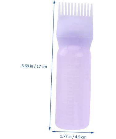 Housoutil 3 Pi ces bouteilles de shampoing huile peignes pour cheveux applicateur de cheveux de coiffure applicateur de style taquiner bouteille de shampoing bouilloire - Buy Online on GoSupps.com