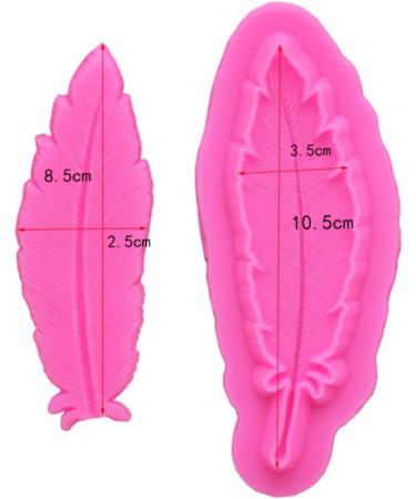 Ciieeo Silicone Molds Silicone Baking Mold Silicone Fondant Molds DIY Baking Molds Silicone Cake Mold Chocolate Set Pink medium Pink - Buy Online on GoSupps.com