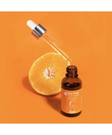 New York Bright & Lovely Hyaluronic Acid Serum for Face | 1 Fl oz / 30 ml | Anti Aging Anti Wrinkle Spotless Treatment Advanced Formula with Vitamin C For Women and Men - Buy Online on GoSupps.com