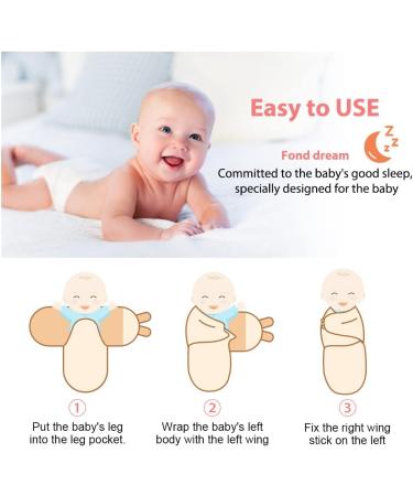 Vicloon Baby Swaddle Wraps 2 pcs - 100% Organic Cotton, Breathable Fabric - New Born Swaddle Blanket for Boy and Girl (Green-Pink) - Buy Online on GoSupps.com