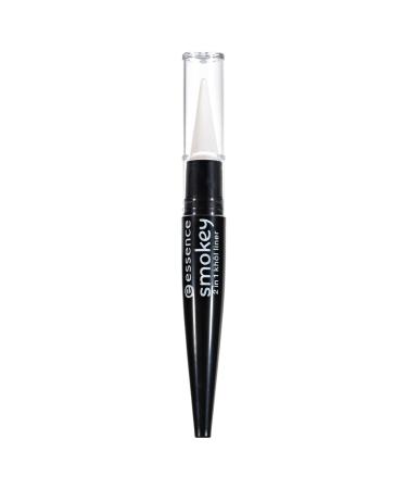 essence - Eyeliner - smokey 2 in 1 khol liner 04 - white