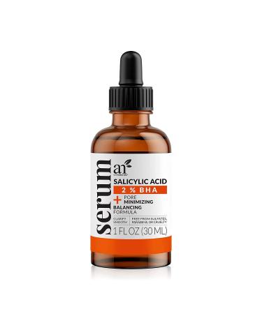 artnaturals Salicylic Acid Serum Advanced Serum with 2 BHA Helps Control Oil Production Pore Reducer 1 oz