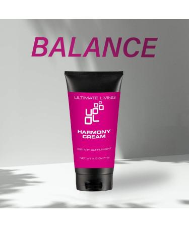 Ultimate Living Harmony Cream | Progesterone Cream with Chaste Tree Berry & Chamomile Extract for Menopause Support | 2.5oz - Buy Online on GoSupps.com