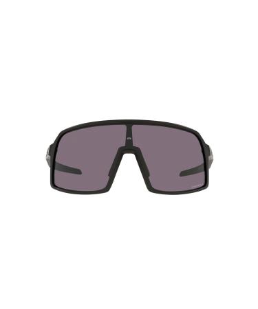 Oakley Men's Oo9462 Sutro S Rectangular Sunglasses Matte Black/Prizm Grey 28 Millimeters