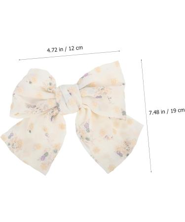 Beavorty 1 Set hair accessories Bands Scrunchies Soft Elastic bowknot scrunchies hair ties satin hair wrap Elastics Ponytail Holder Hair Bows Alligator Clips Hairpin girl curly Mesh - Buy Online on GoSupps.com