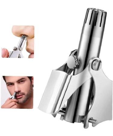 JJLFresheners Stainless Steel Nose Hair Trimmer | Portable & Washable Ear & Nose Hair Remover - Best for Grooming - Buy Online on GoSupps.com