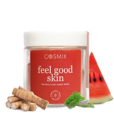 ECH Ethnic Choice COSMIXNoNoFeel Good Skin|for Nourished&Healthy Skin|Superfood Blend with Bamboo Shoot&Centella|60G-40 Servings Each|No Preservatives No Added Sugar|Vegan Powder