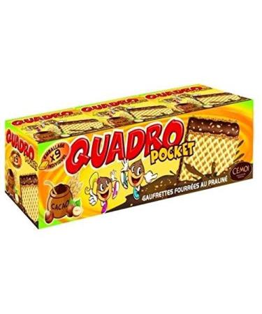 Cémoi Quadro Pocket 9 Sachets or 187G - Decreasing Price - Gift Option