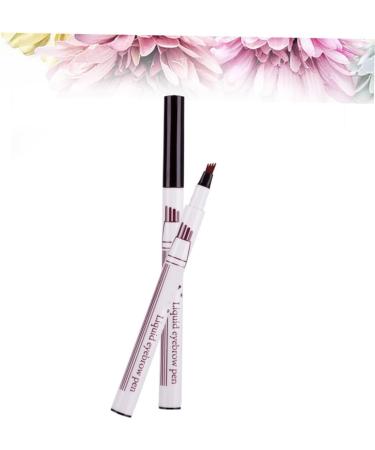 FOMIYES 3pcs Natural Dark Sweat-proof Pencil Waterproof Four # Durable Eyebrow Liquid Grey Pronged 1 count (Pack of 1) As Shownx3pcs - Buy Online on GoSupps.com