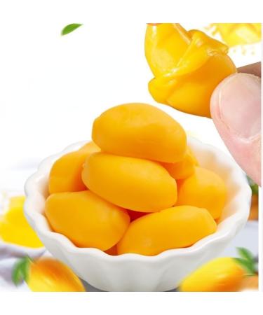 Mango fruit juice gummies Peelable passion grape gummy candy Fruit soft candy chewing candy Assorted sweets Sour and sweet fruit fudge Dessert Children's snacks (Mango 1 box) Mango 1 box - Buy Online on GoSupps.com