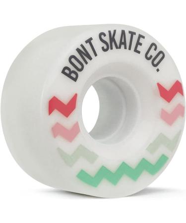 Bont Skates 78A Glide Outdoor Roller Skate Wheels 57x32mm - Set of 8 White/Purple - Buy Online on GoSupps.com