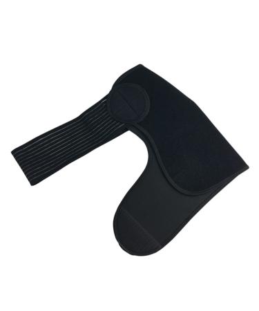FRCOLOR 1pc Shoulder Strap Adjustable Black Shoulder Brace Shoulder Brace Adjustable Straps Shoulder Splint Shoulder Compression Ok Fabric Composite Sbr Protective Type Bracket