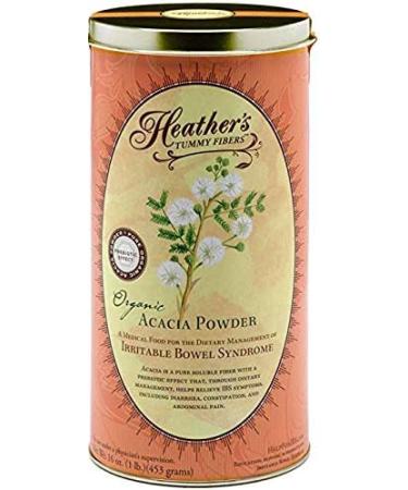 Organic Acacia Senegal Tummy Fiber - Heather's Tummy Care, 16 oz (453 g) | Digestive Health & Relief - Buy Online on GoSupps.com