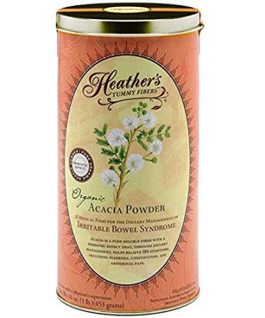 Heather's Tummy Care Tummy Fiber Organic Acacia Senegal Tummy Fiber 16 oz (453 g)