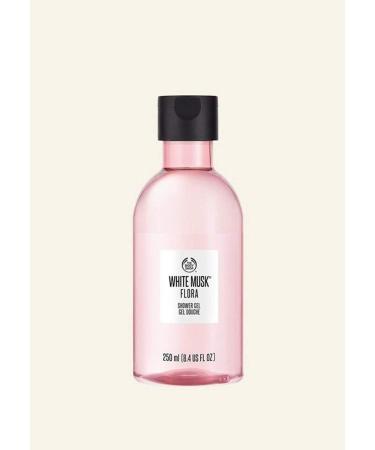 White Musk Flora Shower Gel - 250ml bottle - Buy Online on GoSupps.com