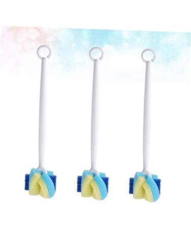 Solustre 3 pcs Silicone Bottle Cleaner Set - Teapot Pour Nipple & Baby Bottle Cleaning Brushes - Buy Online on GoSupps.com