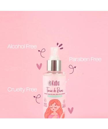 Buy Rose Tonic Kaba - Natural Skin Cleanser Moisturizer & Softener | International Shipping Available - Buy Online on GoSupps.com