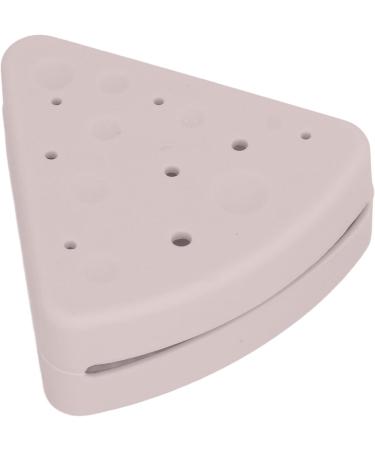 Powder Puff Holder Convenient Triangular Powder Puff Storage Box with Smooth Opening and Dustproof for Home Travel (Chocolate Color) - Buy Online on GoSupps.com