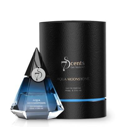 7'S Unisex Perfume Long-Lasting Luxury Fragrance for Men & Women Eau de Parfum 100ml for Valentine's Day & Special Occasions (AQUA MOONSTONE - Fresh)