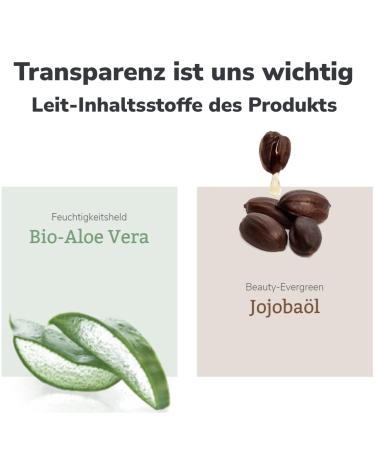 Lavera Basis Sensitiv Body Lotion Express | Vegan & Organic Aloe Vera & Jojoba Oil | 250 ml Natural Cosmetics for All Skin Types - Buy Online on GoSupps.com