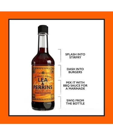 Lea Perrins Inc Lea & Perrins Worcestershire Sauce 290 g 2 Units Worcestershire 2 x 290 g - Buy Online on GoSupps.com