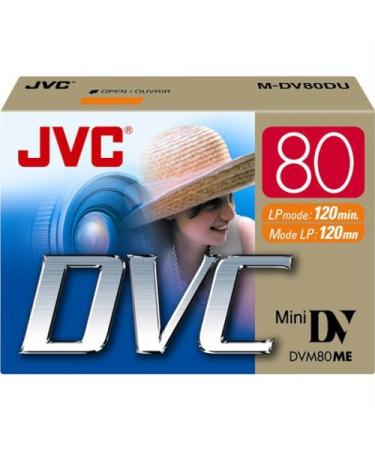 JVC Mdv80Du 80-Minute Mini Digital Video Tape (Discontinued by Manufacturer)