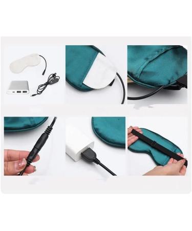 Heated Eye Mask - USB Warm Compress for Dry Eyes Dark Circles & Puffy Eyes with Timer Control - Black Cat Design - Buy Online on GoSupps.com