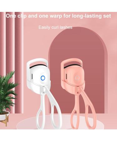 rongweiwang Makeup Tools Electric Eyelash Curler for Exquisite Lashes Professional Eyelash Electronic Curler Eyelash Clip Eyelashes Pink - Buy Online on GoSupps.com